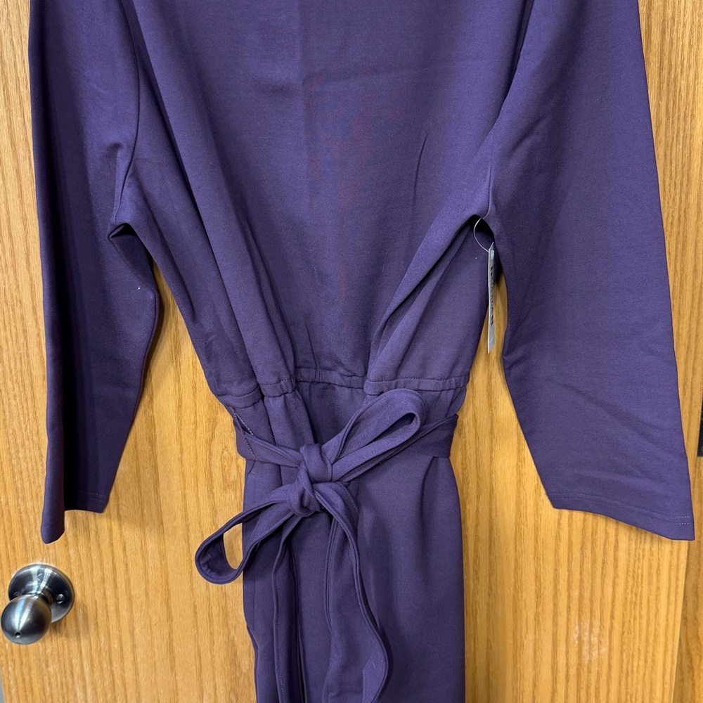 Duluth Trading Long-Sleeve Dress with Belt